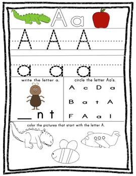 My Alphabet Book by Magical Day in Pre-k | TPT