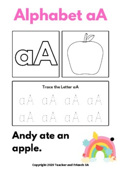 My Alphabet Book by Teacher and Friends SA | TPT