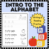 My Alphabet Book Letters Writing & Reading Practice - ELL/