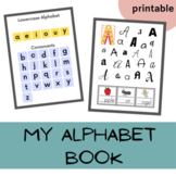 My Alphabet Book - Printable Worksheet