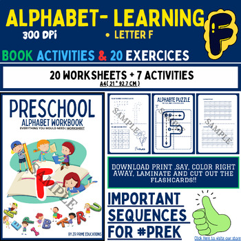 Preview of My Alphabet Learning - 20 Mastery pages for the letter 'E' {Zr Prime Educations}