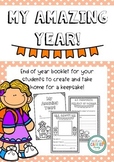 My Amazing Year! End of year keepsake booklet for your students.