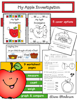 Apple Activities: My Apple Investigation Booklet by Teach ...