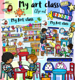 My Art class clip art- 134 items!