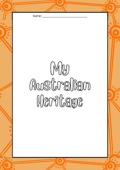 Preview of My Australian Heritage - Year 4 - History - Booklet