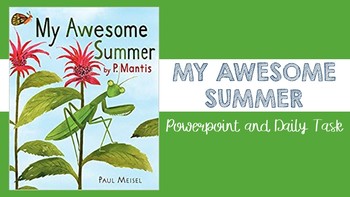 My Awesome Summer PowerPoint and Daily Task by Shelby Eriksen | TPT