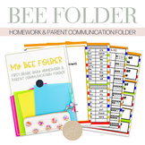 My BEE Folder | First Grade Daily Homework & Parent Commun