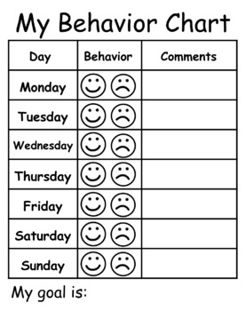 Student Behavior Chart (Editable) by Fun and Fabulous Firsties | TpT