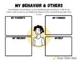 My Behavior and Others Worksheet
