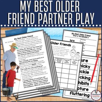 Preview of Grandparents Day Partner Play, Fluency Activities, Readers Theater