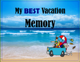 My Best Vacation Memory Poster for Narrative writing