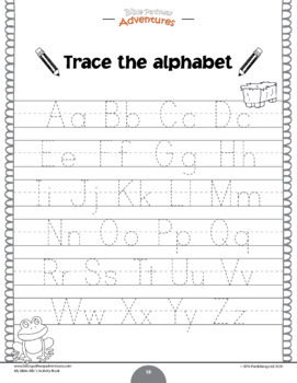 My Bible ABCs Activity Book for Beginners by Bible Pathway Adventures ...