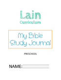 My Bible Study Journal: Preschool (PREVIEW)