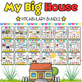 My Big House Flash Cards BUNDLE for PreK & Kindergarten Ki