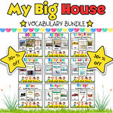 My Big House Real Pics Vocabulary Flash Cards Bundle for P
