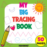 My Big Tracing Book - Pre-Writing Pen Control