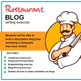 My Blog/Restaurant Review-Write a blog post about a restaurant
