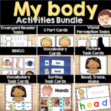 Parts of the Body Bundle - Human Body - Preschool PreK Kin