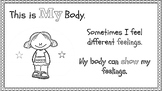 My Body Can Show My Feelings (Coloring Page/Printable)
