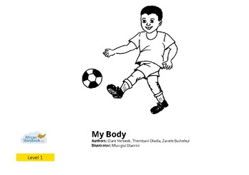 Preview of My Body – Colouring Book