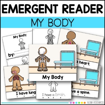 Preview of My Body Emergent Reader for Prekindergarten and Kindergarten