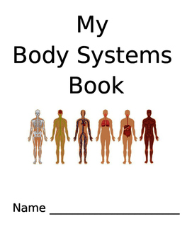 Preview of My Body Systems Book