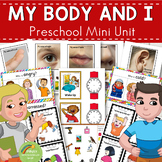 My Body and I Preschool Math and Literacy Centers