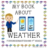 My Book About Weather, Wall Chart and Worksheets