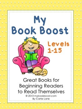 Preview of List of Easy Reading Books (Levels 1-15)