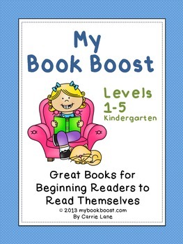 Preview of List of Easy Reading Books (Levels 1-5)