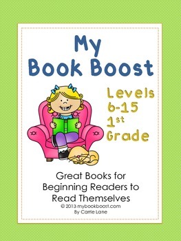 Preview of List of Easy Reading Books (Levels 6-15)