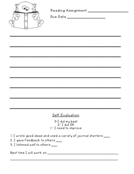 Guided Reading: Book Club Journal by Carol and Tina