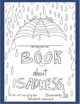 Preview of My Book Of Sadness-Illustrated by YOU!