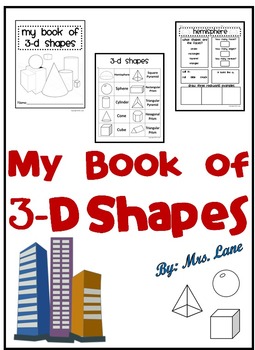 Preview of My Book of 3-D Shapes