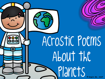 planets on the acrostic poems