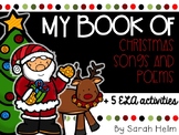 My Book of Christmas Songs and Poems + 5 ELA Activity Pages