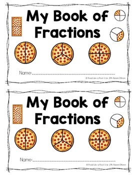 Preview of My Book of Fractions