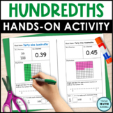 My Book of Hundredths Hands-On Decimal Activity