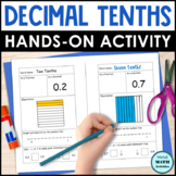 My Book of Tenths Hands-On Decimal Activity