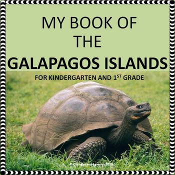 Preview of My Book of The Galapagos Islands  - (Country of Ecuador)