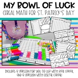 My Bowl of Luck St. Patrick's Day Cereal Math - Lucky Charms