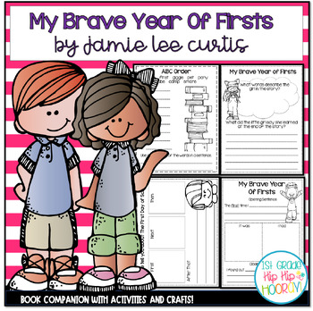 Preview of Book Companion for My Brave Year of Firsts with Back To School Activities