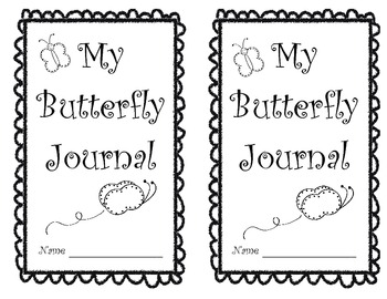My Butterfly Journal by Krafty Little Kindies | TPT