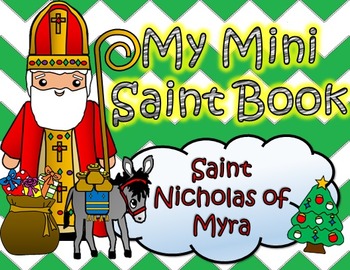 Preview of My Catholic Mini Saint Book - Saint Nicholas of Myra