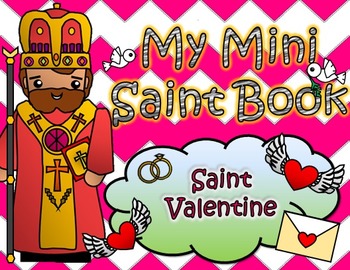 Preview of My Catholic Mini Saint Book - Saint Valentine