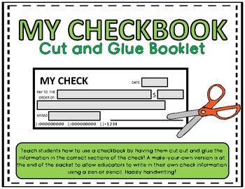 does my checkbook image matter