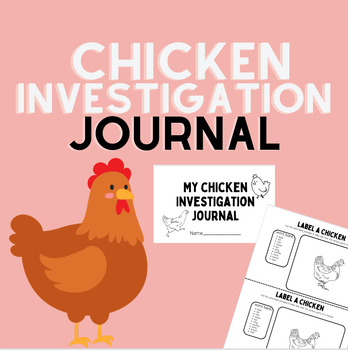 Preview of My Chicken Investigation Journal/Mini Book
