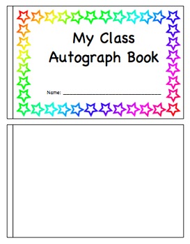 My Class Autograph Book by Alexis Leon | Teachers Pay Teachers