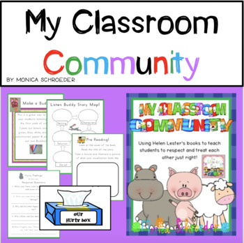 Preview of Morning Meeting: Classroom Community Books & Activities