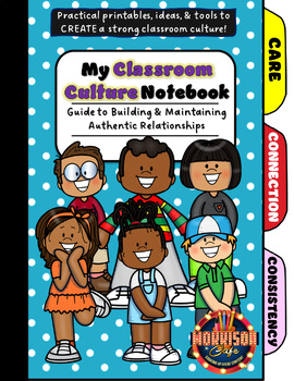 Preview of My Classroom Culture Notebook: Guide to Building & Maintaining Class Culture